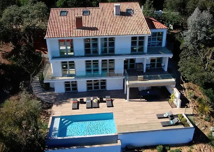 Des Issambres - Climatisee Avec Piscine Semesterbostad Saint-Peïre-sur-Mer